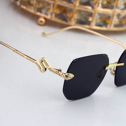 9 colors new popular rimless sunglasses B0729
