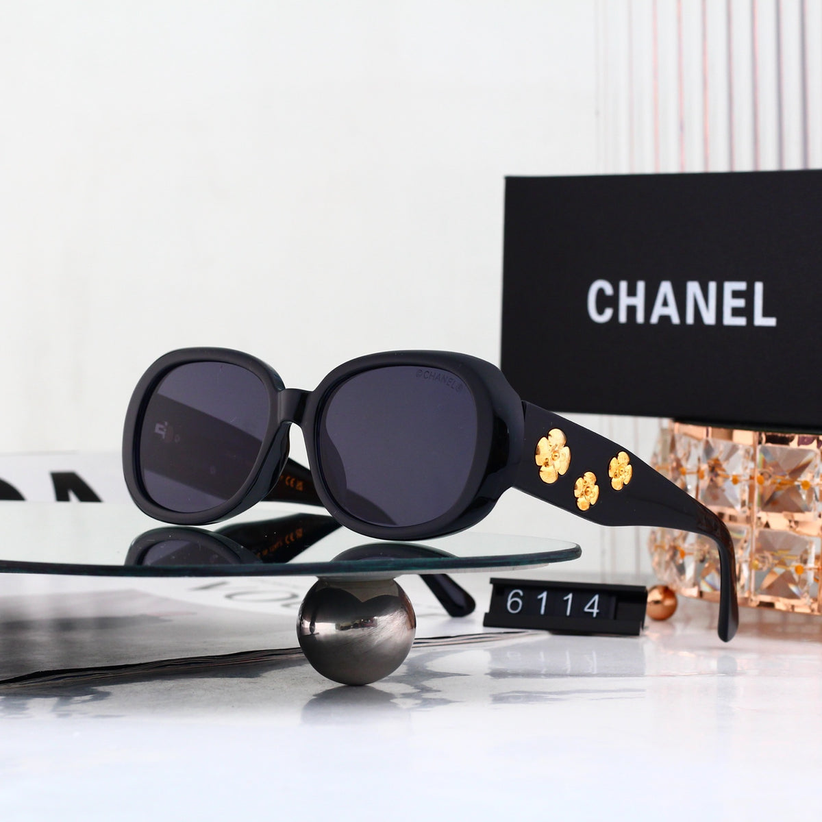 Fashion hot 6 colors sunglasses 6114