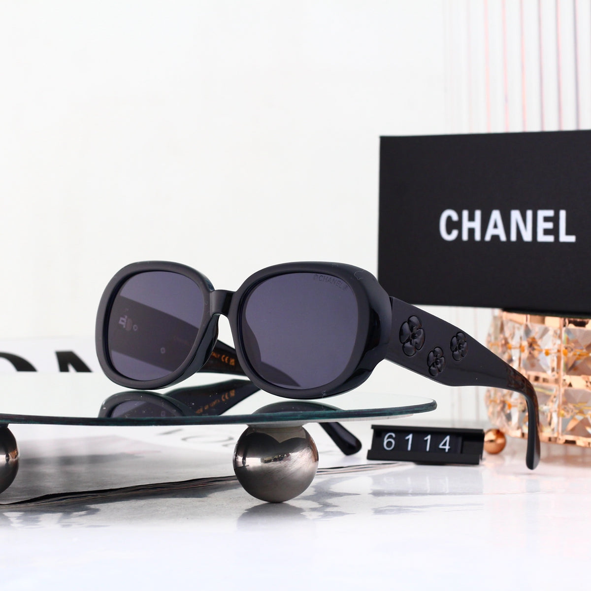 Fashion hot 6 colors sunglasses 6114