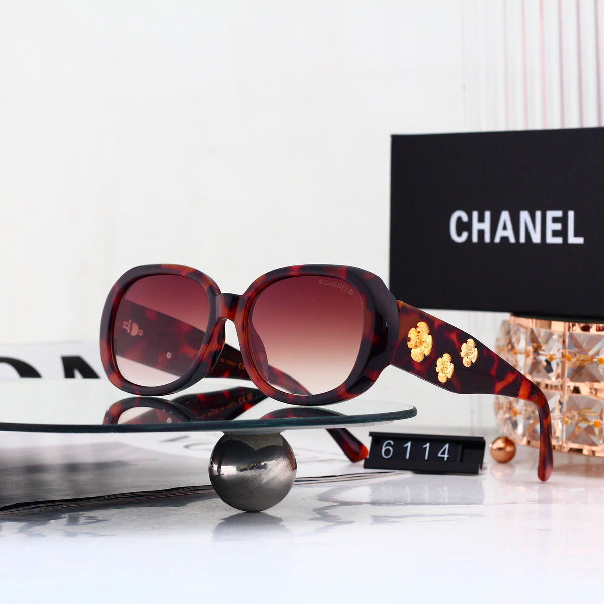 Fashion hot 6 colors sunglasses 6114