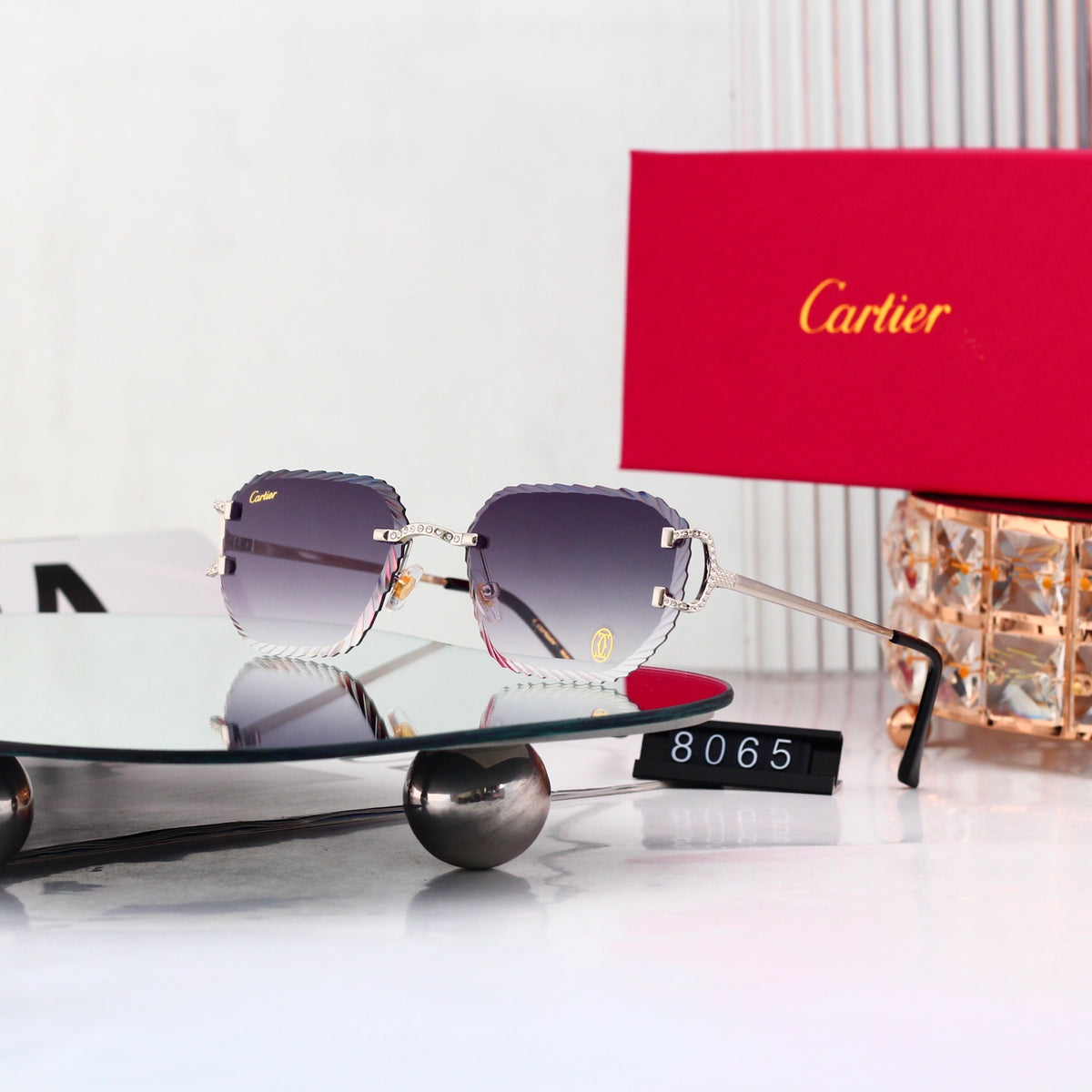 Fashion hot 7 colors sunglasses 8065