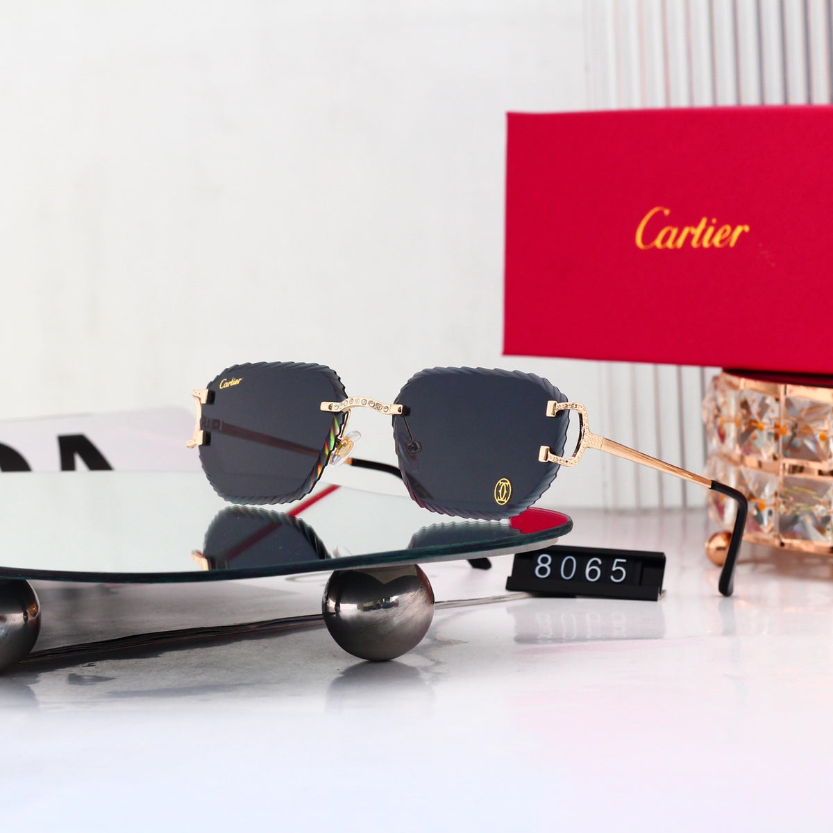 Fashion hot 7 colors sunglasses 8065