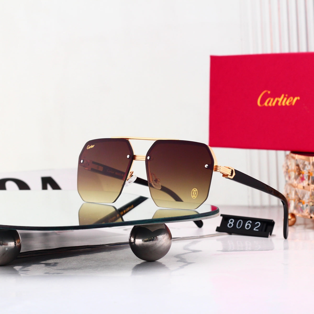 Fashion hot 6 colors sunglasses 8062