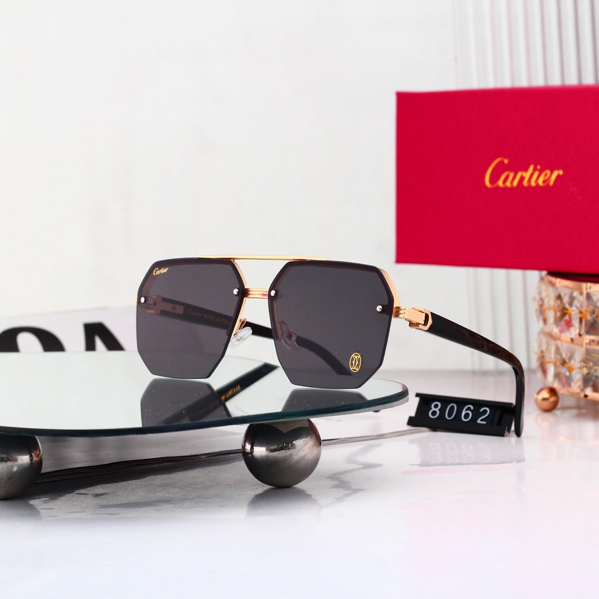 Fashion hot 6 colors sunglasses 8062