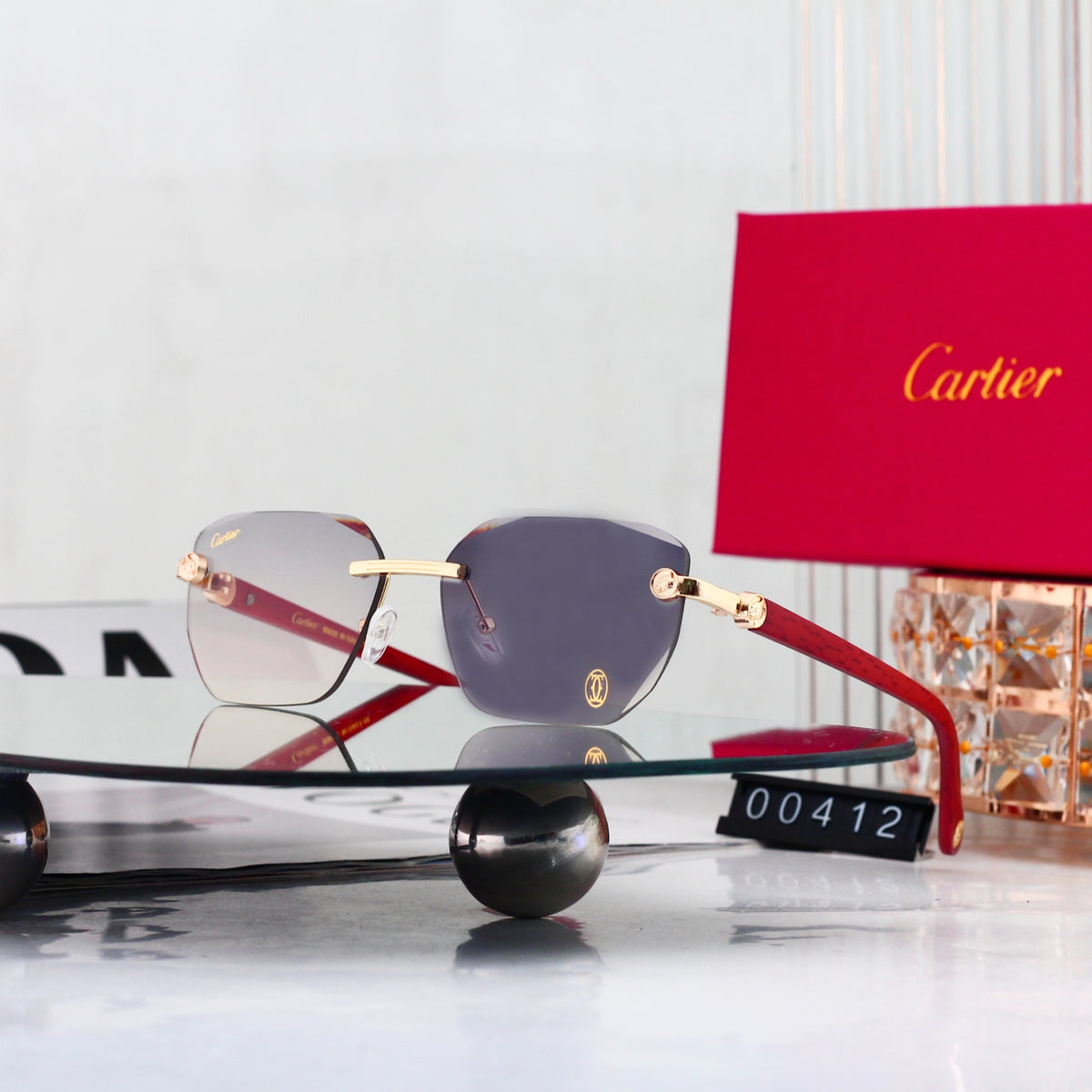 Fashion hot 5 colors sunglasses 00412