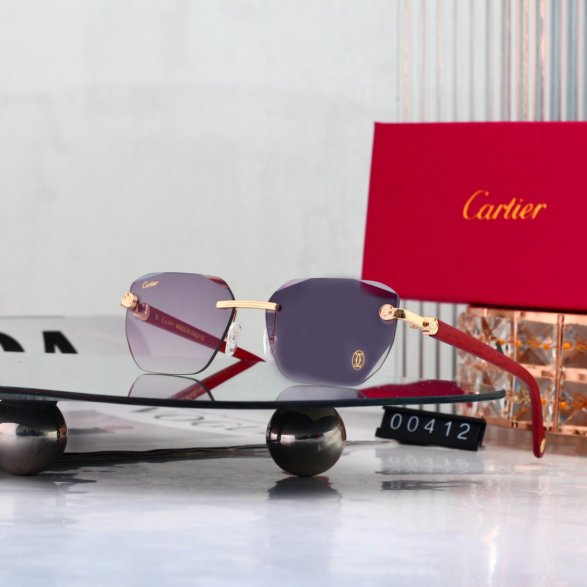 Fashion hot 5 colors sunglasses 00412