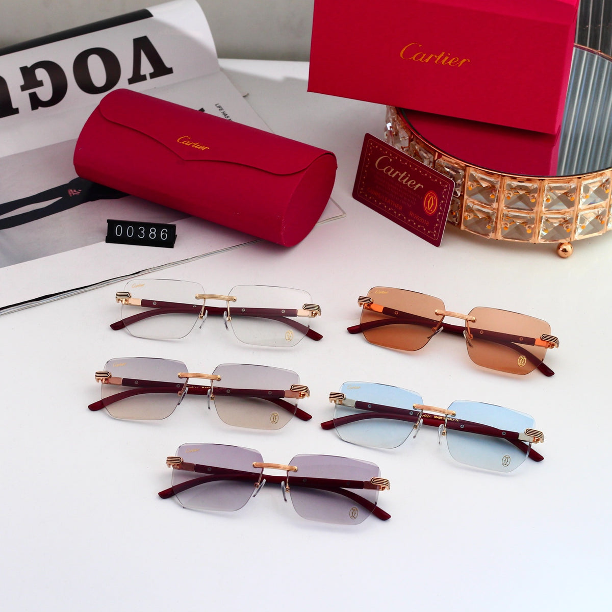 Fashion hot 5 colors sunglasses 00386