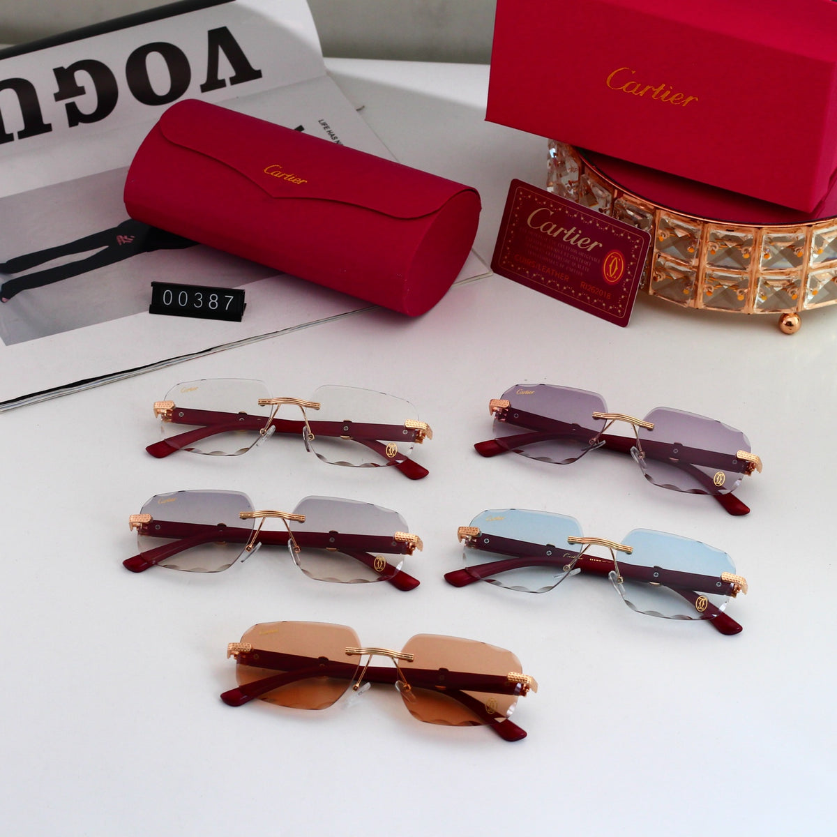 Fashion hot 5 colors sunglasses 00387