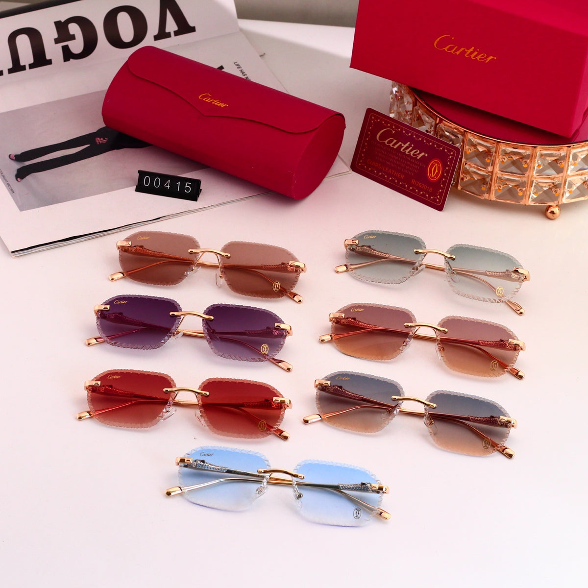 Fashion hot 7 colors sunglasses 00415