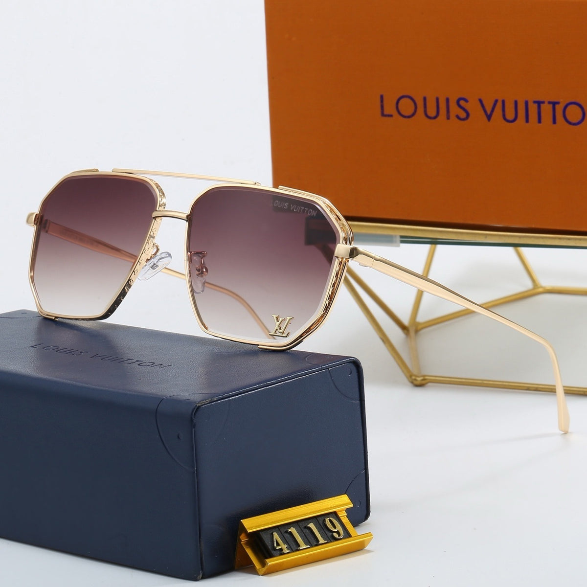 Fashion hot 5 color sunglasses 4119