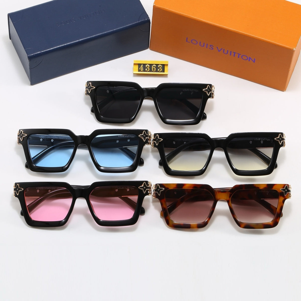 Fashion hot 5 color sunglasses 4363