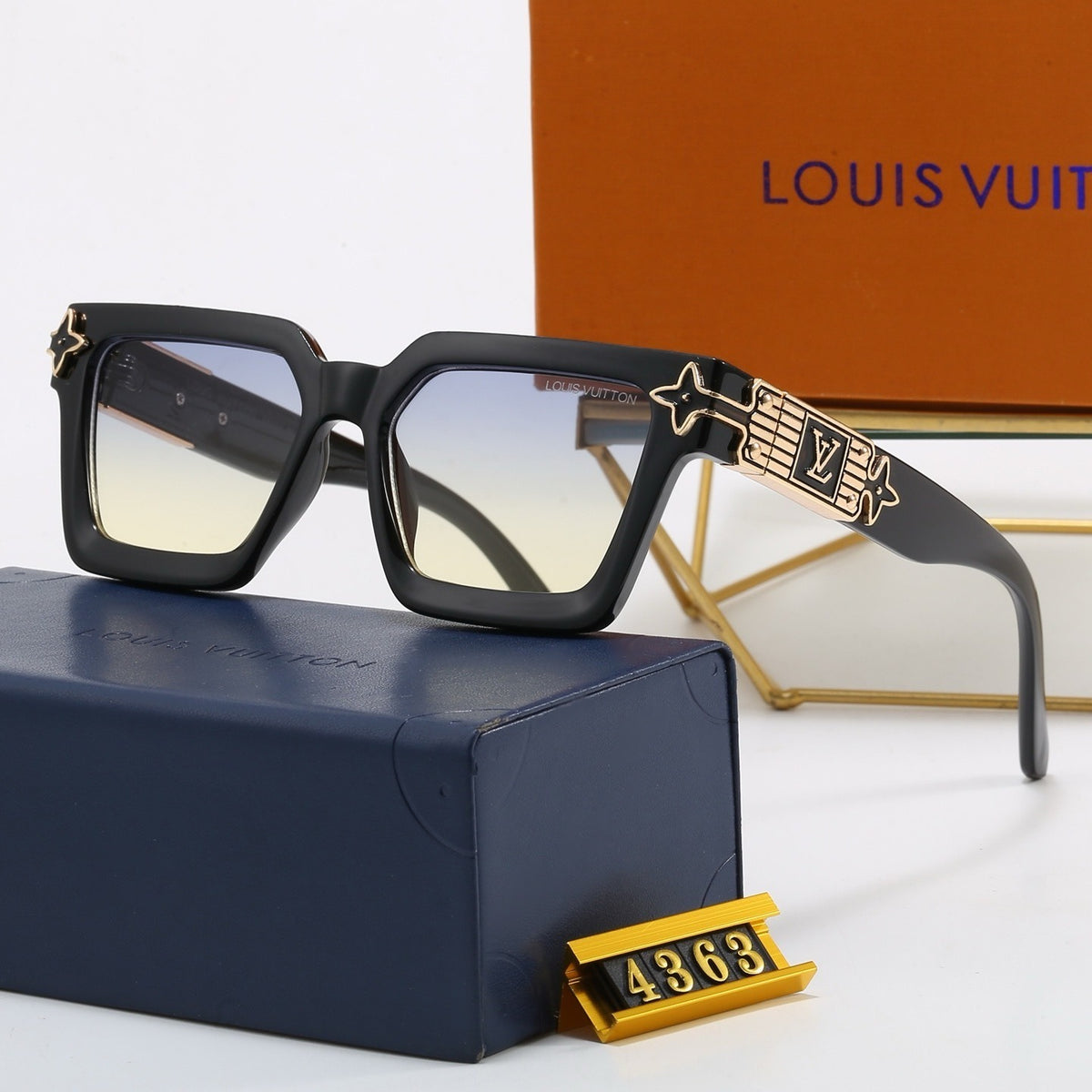 Fashion hot 5 color sunglasses 4363