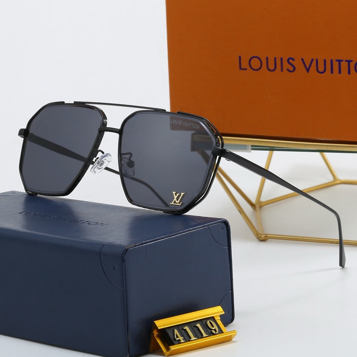 Fashion hot 5 color sunglasses 4119